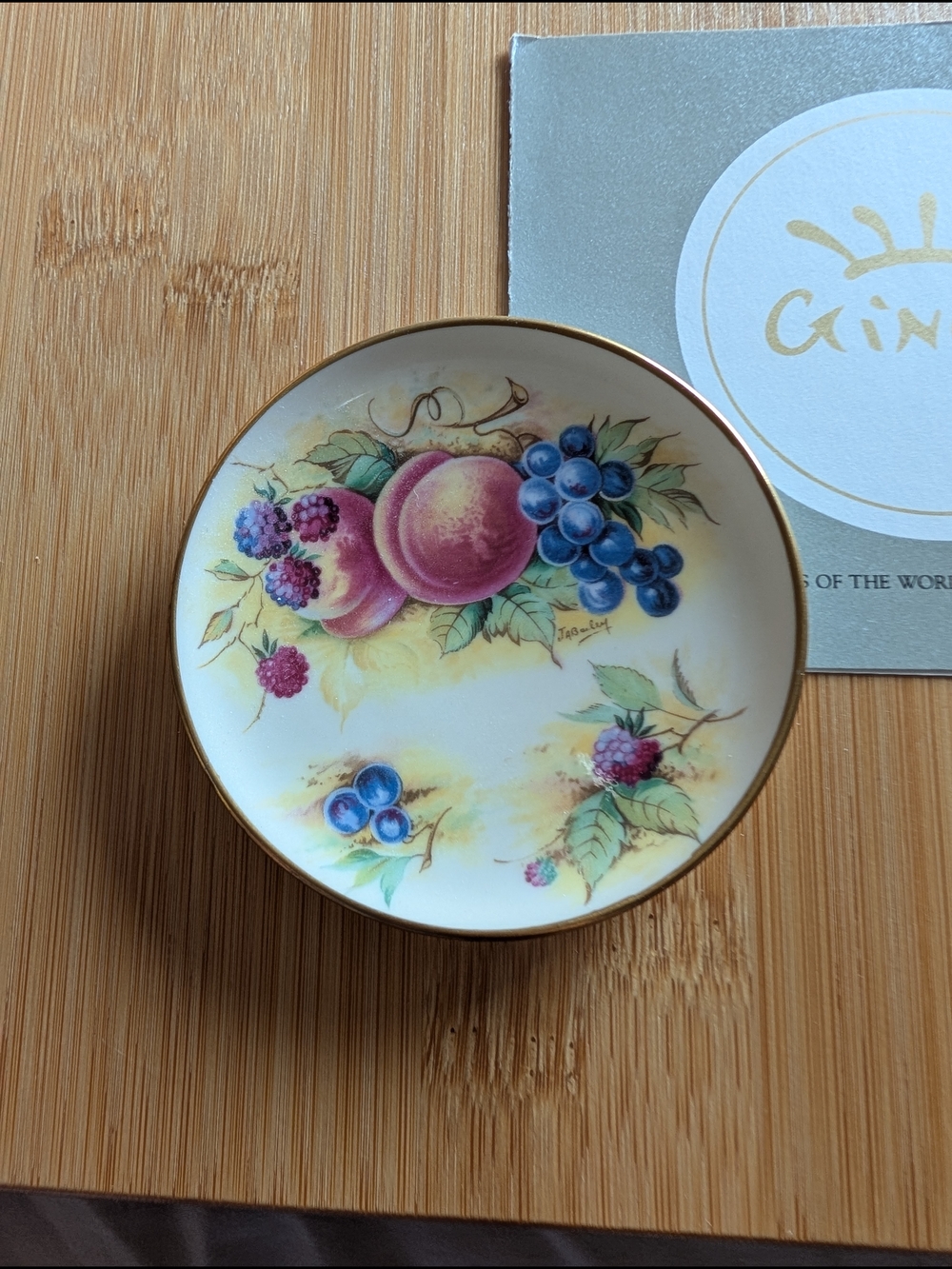 Vtg Mini Plate - Picture 2 of 7